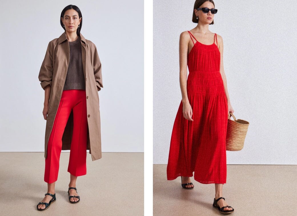 APIECE APART Cotton/Cashmere Cardigan "Ellen" cream