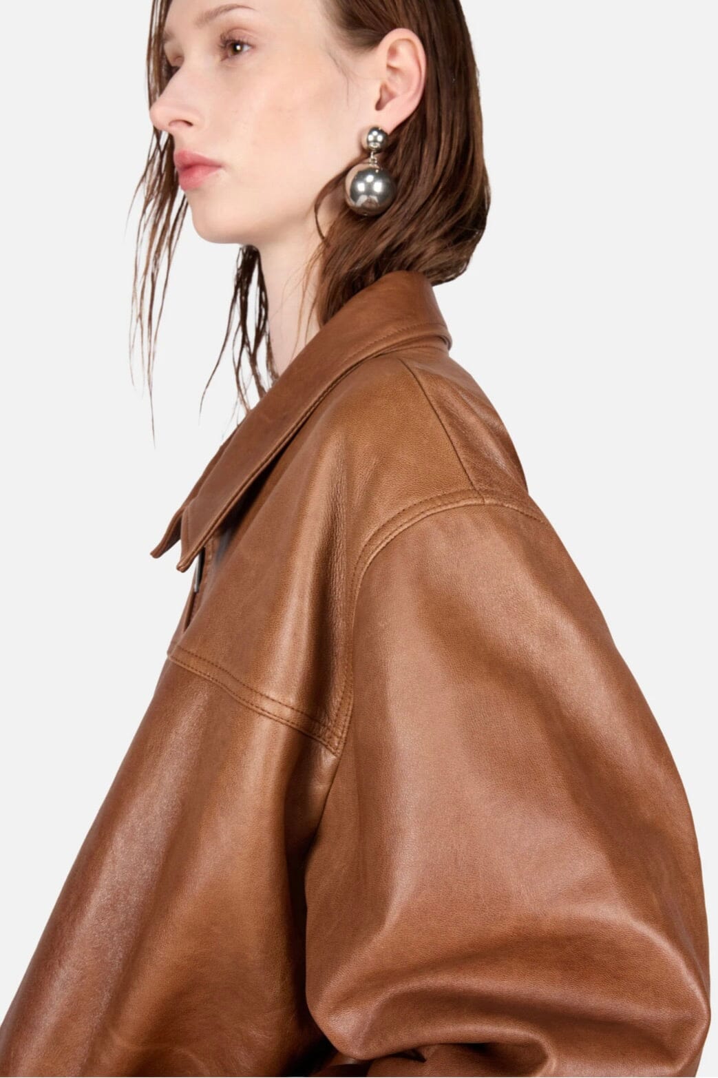 Super Soft Lederjacke "JOCELYNE" tan braun