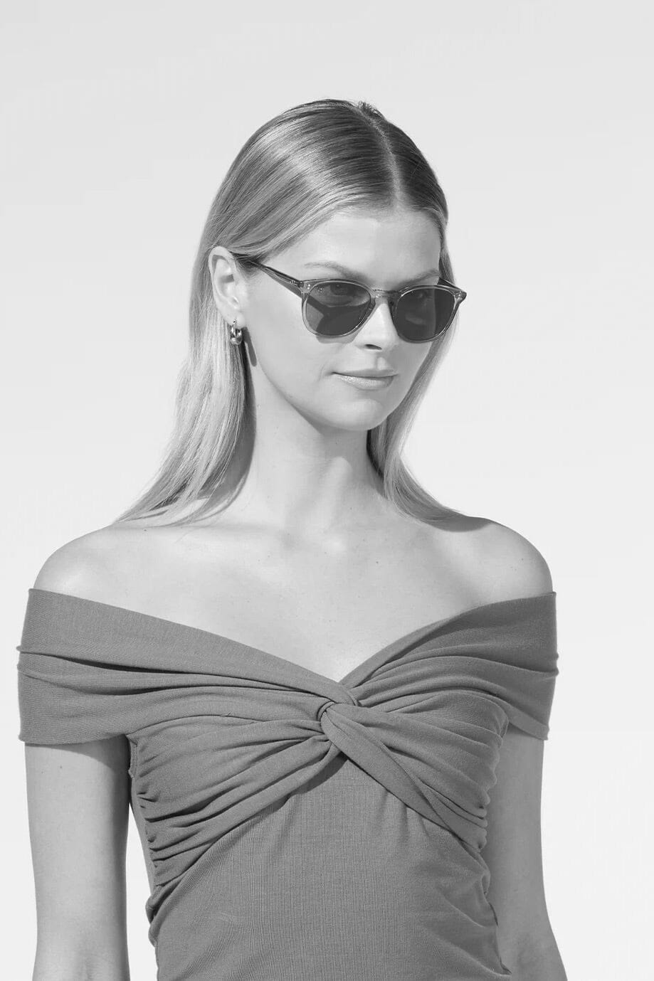 GARRETT LEIGHT Sunglasses "Morningside" Olive Gradient