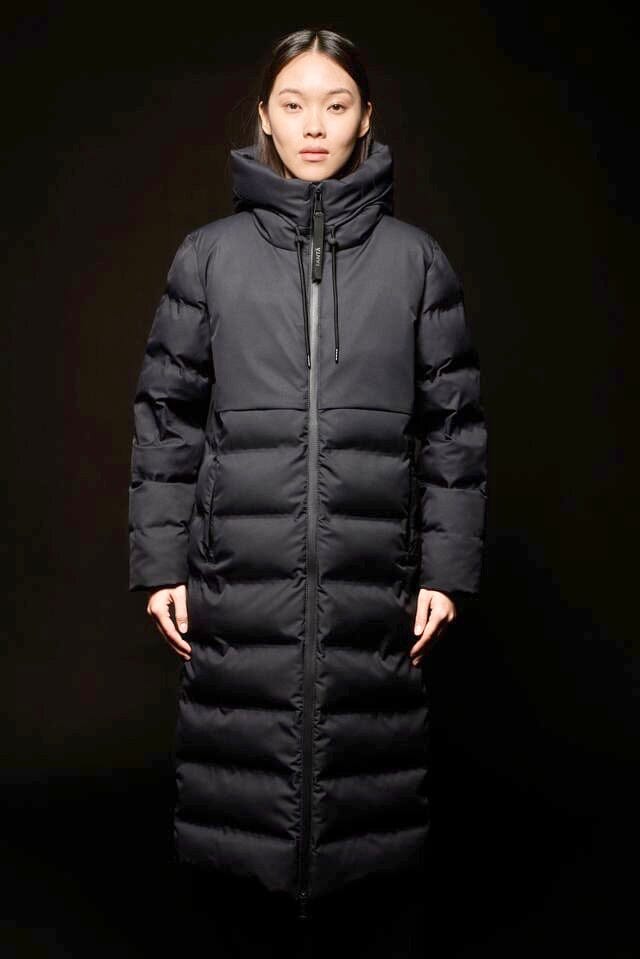 Tantä Wintermantel "Snestorm" dark navy