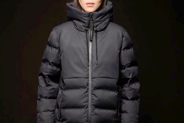Tantä Wintermantel "Snestorm" dark navy