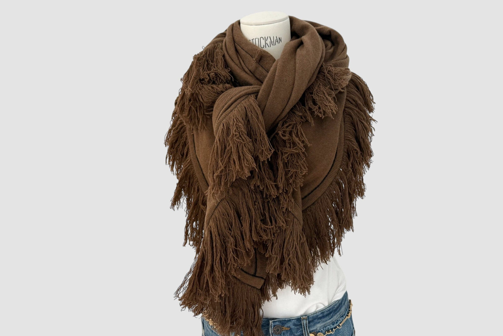 Choice by Réjane Rosenberger Cashmere Poncho chocolat