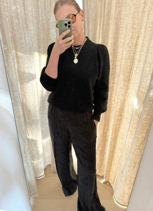 REJANE ROSENBERGER DESIGN silver necklace "Lotus" oval