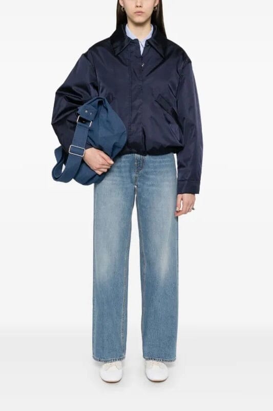 HAIKURE wide jeans "BONNIE" dive blue wash