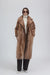 UTZON Shearlingmantel "CLARK" camel