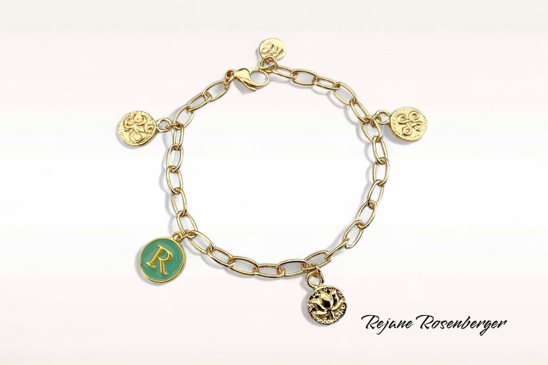 REJANE ROSENBERGER DESIGN Silberbettelarmband “Alpha"