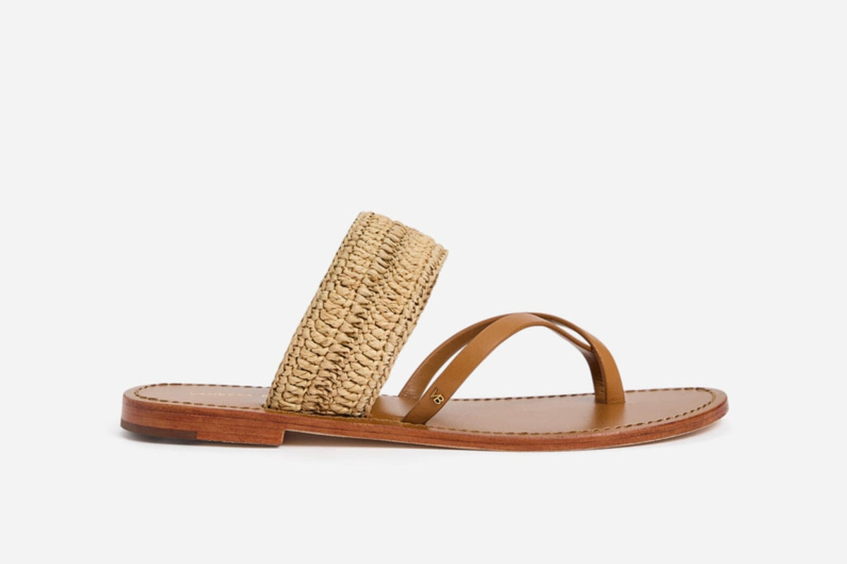 VANESSA BRUNO Raffiabag "Moon" nano