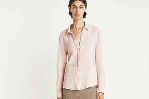 MASSCOB Baumwollbluse "Rambla" rose