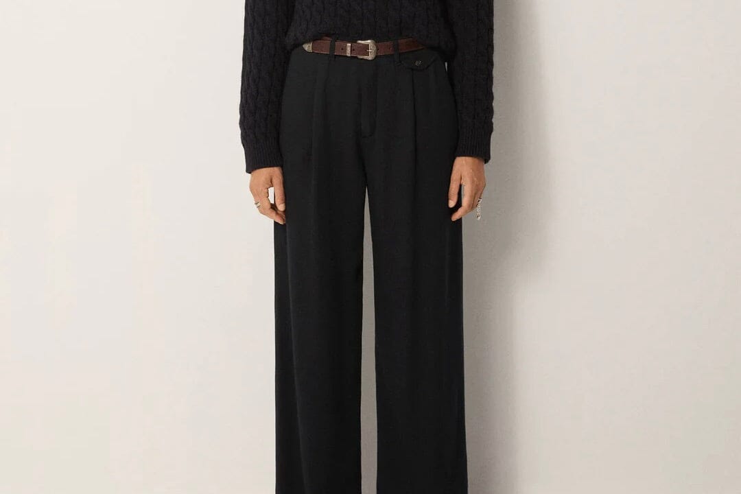 MAISON HOTEL Lyocellhose "KEATON" nocturne