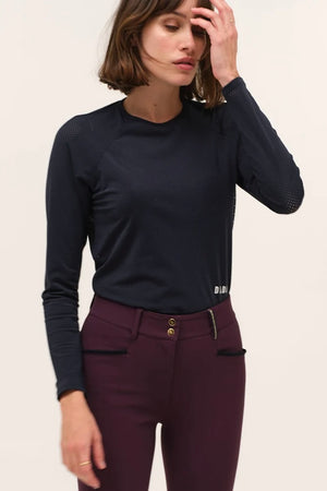 DADA Technical Langarm T-Shirt "JAZZ" marine