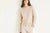 MASSCOB Woolmix Sweater "LAFFON" chiné nude