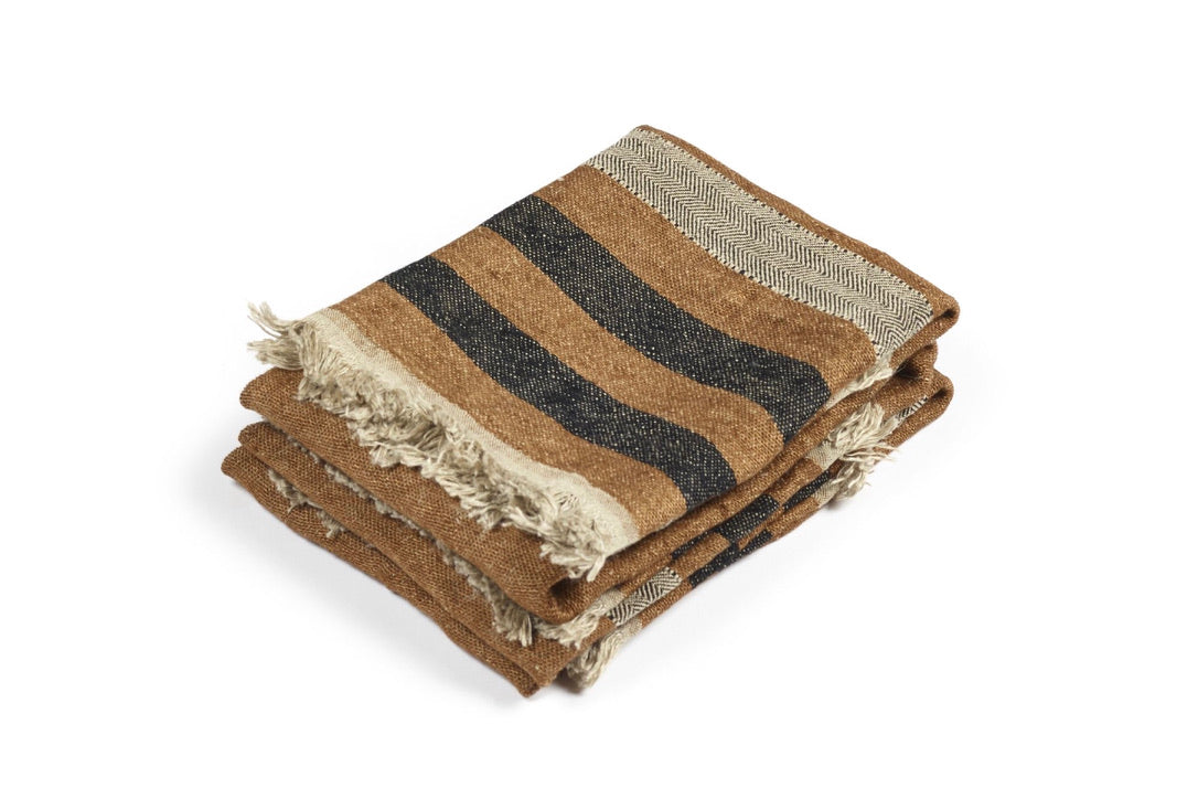 LIBECO linen guest towel or placemat "BRUGES" 35x50 or 55x65