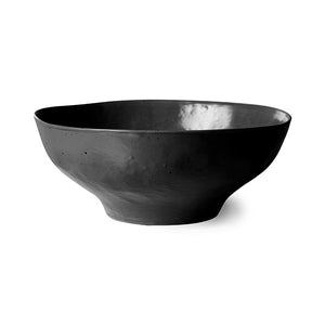 HK Living CHef's Ceramic "Rustic Black" Bowl
