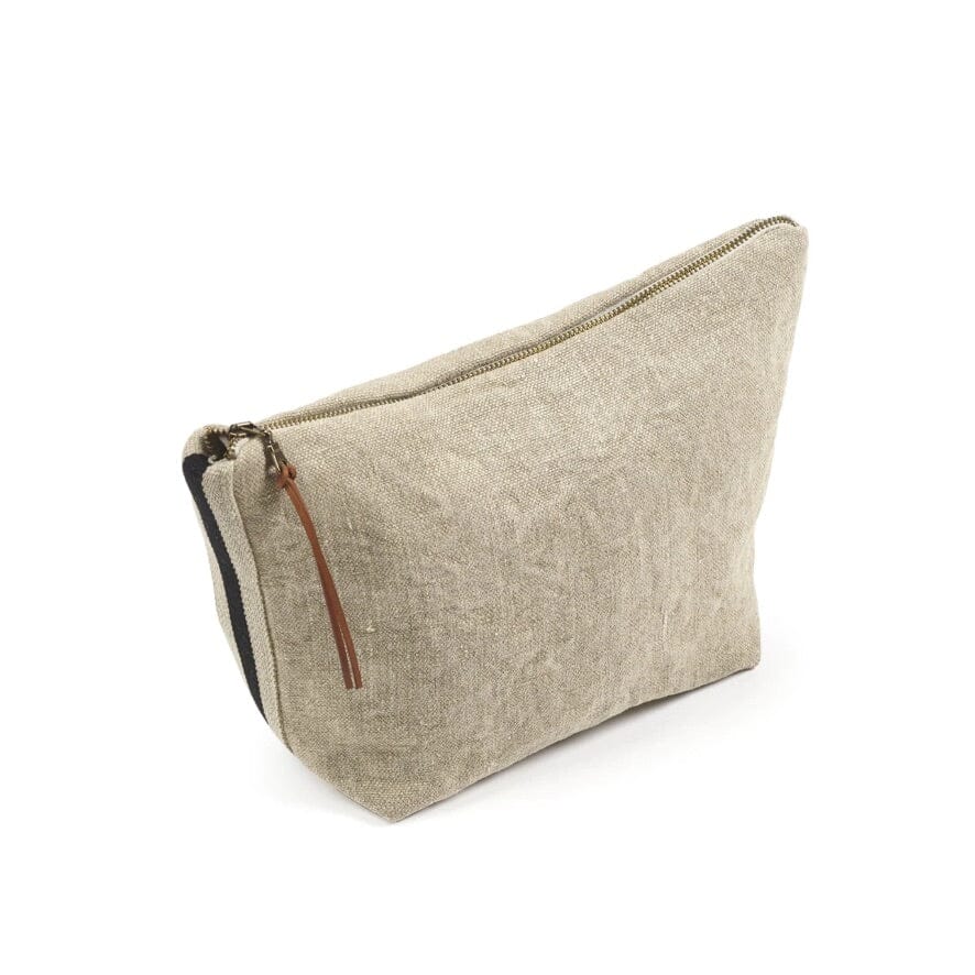 LEINEN toilet bag "JIL" cinnamon