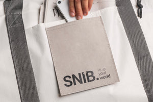 SNIB "Classic" Shopper simply white