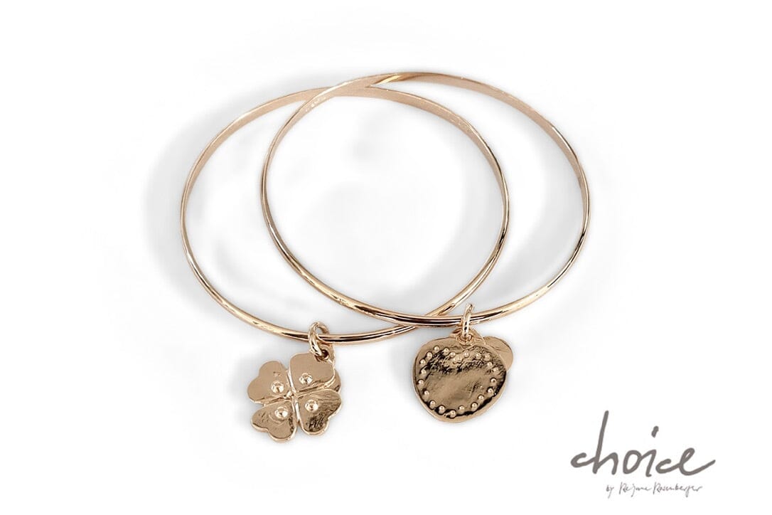 REJANE ROSENBERGER DESIGN Silberreif "Luck" or "Love"