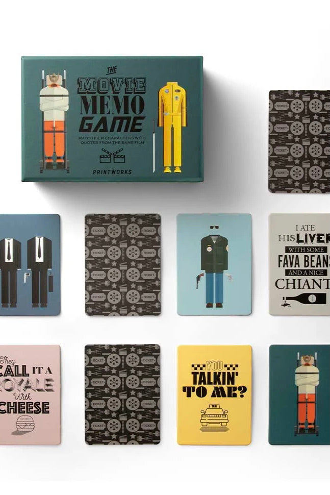 PRINTWORKS - Memo game "Movie