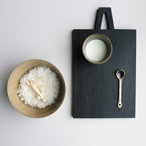HK Living CHef's Ceramic "Rustic Black" Bowl