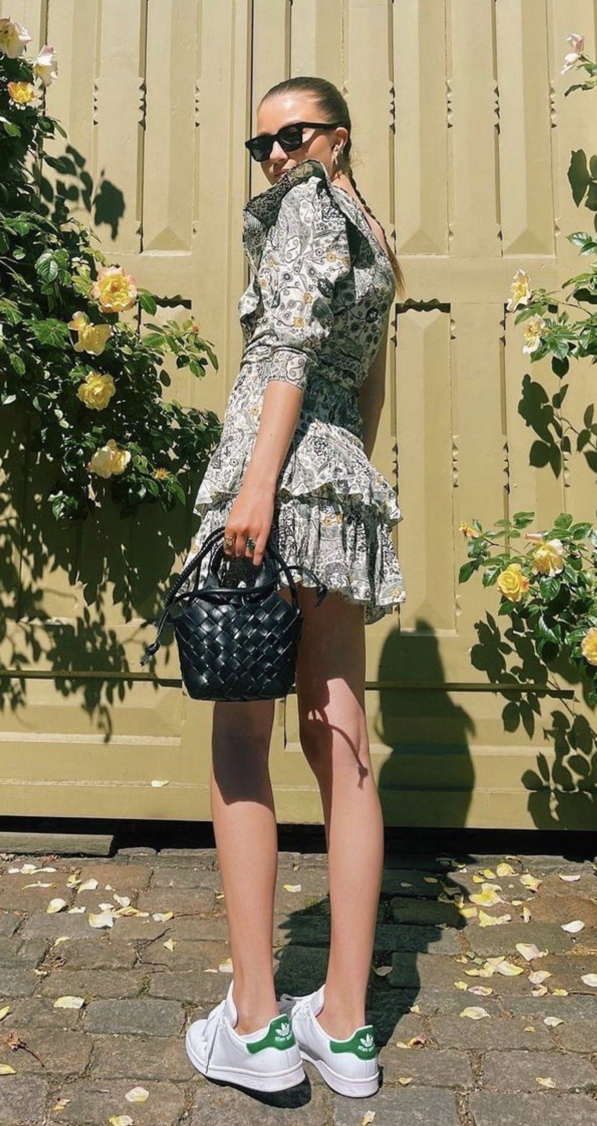 CALAJADE Leather shopper "MISU" MINI - black