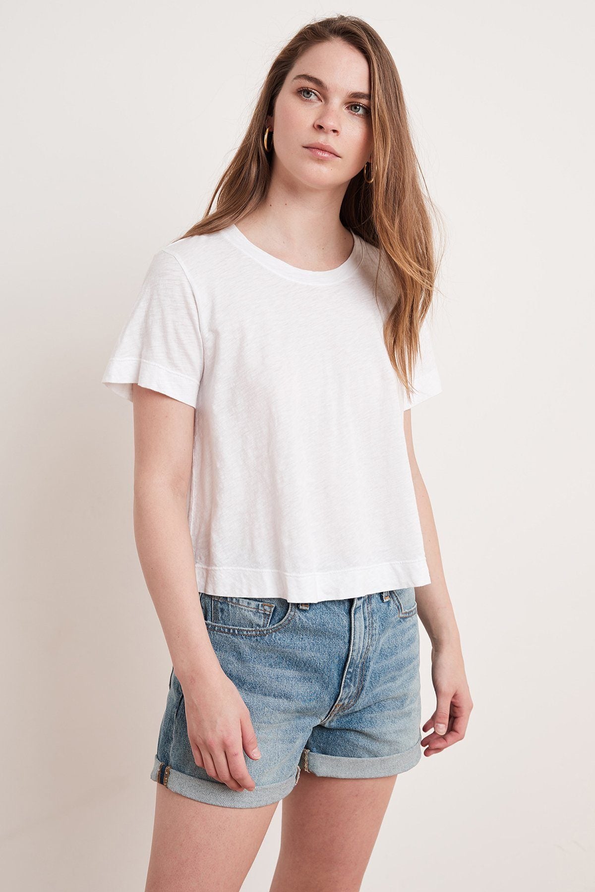 VELVET tree shirt T-shirt "Lula" white