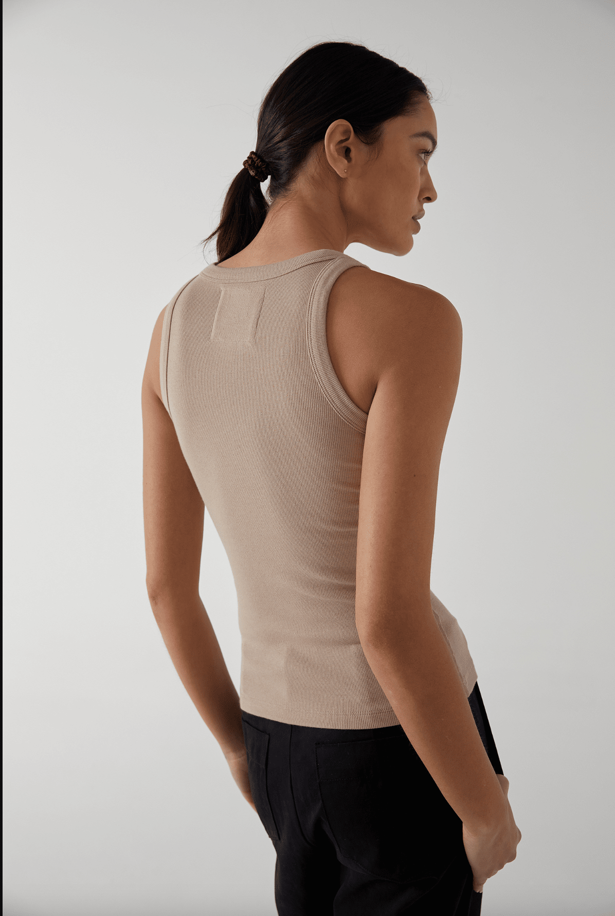 VELVET by Jenny Graham Rib - Tank "CRUZ" black