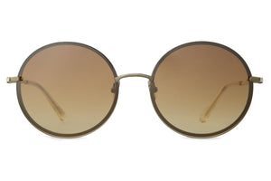 GARRETT LEIGHT Sunglasses "1967" SL 57 Frame Platinum