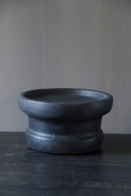 Gommaire SMALL Hurricane glass "Daniel" smoky brown