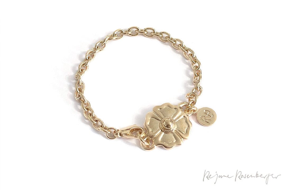 REJANE ROSENBERGER DESIGN Silberarmband "LUCK"