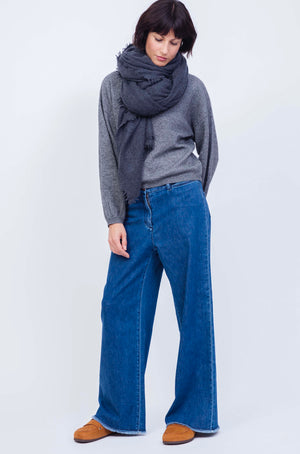 Choice by Réjane Rosenberger Cashmere Schal antra (MS-222)