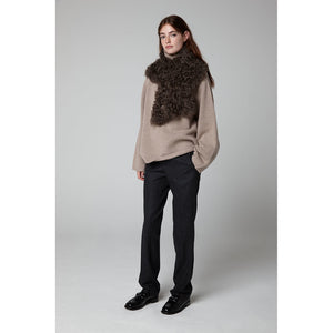 GUSHLOW AND COLE Curly Toscana fur scarf