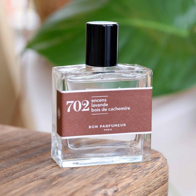 BON PARFUMEUR "702" INCENSE, LAVENDER, CASHMERE WOOD