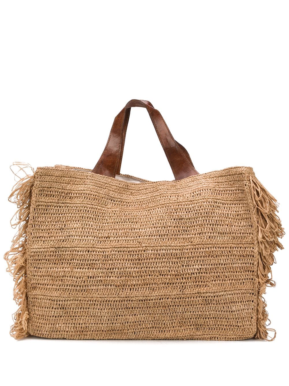 IBELIV "ONJA" Raffiatasche natural