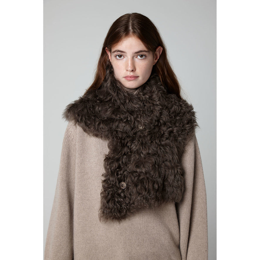 GUSHLOW AND COLE Curly Toscana fur scarf