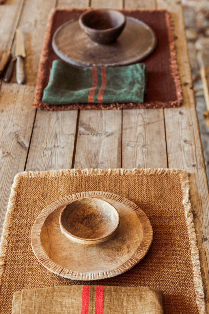 LIBECO Leinen Tischset "JASPER" 35x50 ginger