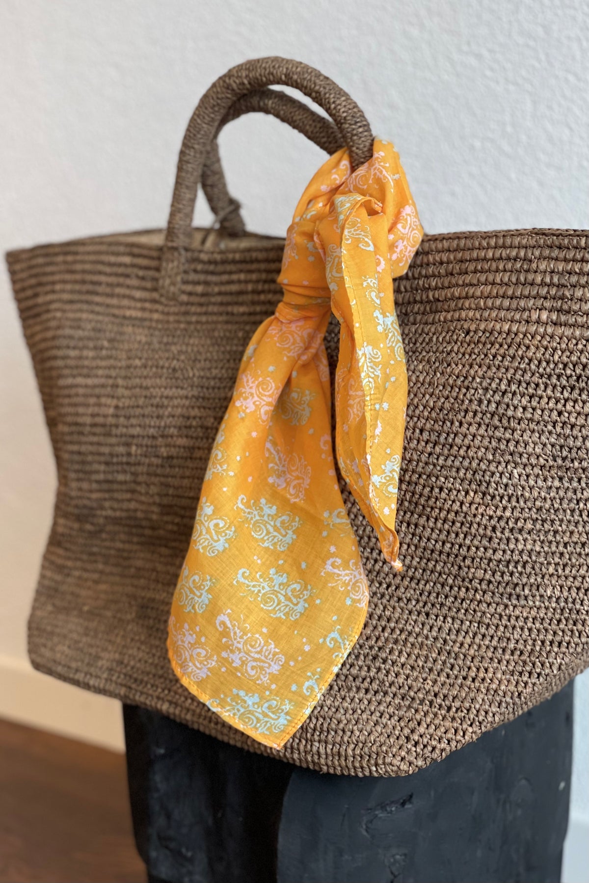 YVONNE S cotton - Niki cloth brown flower