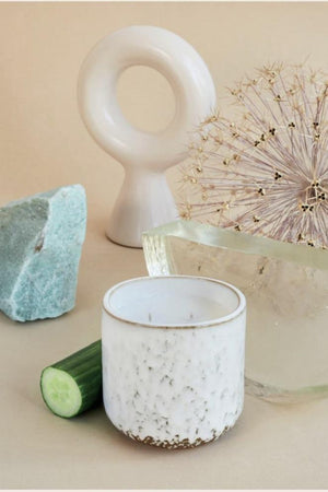 HK Living Ceramic Scented Candle "Northern Soul