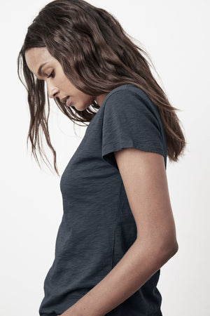 VELVET Baumshirt  T-Shirt "Odelia" weiss