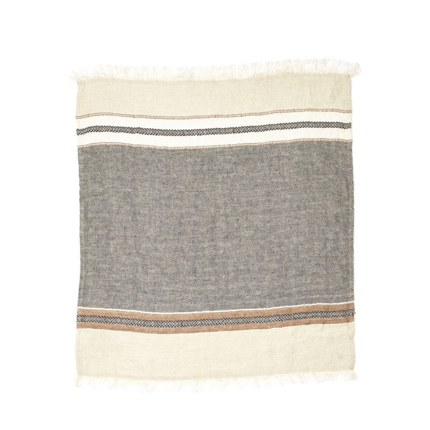 Linen guest towel or placemat "BEESWAX" 35x50 or 55x65