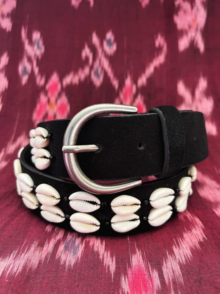 MAISON HOTEL Ledergürtel "CORA" schwarz