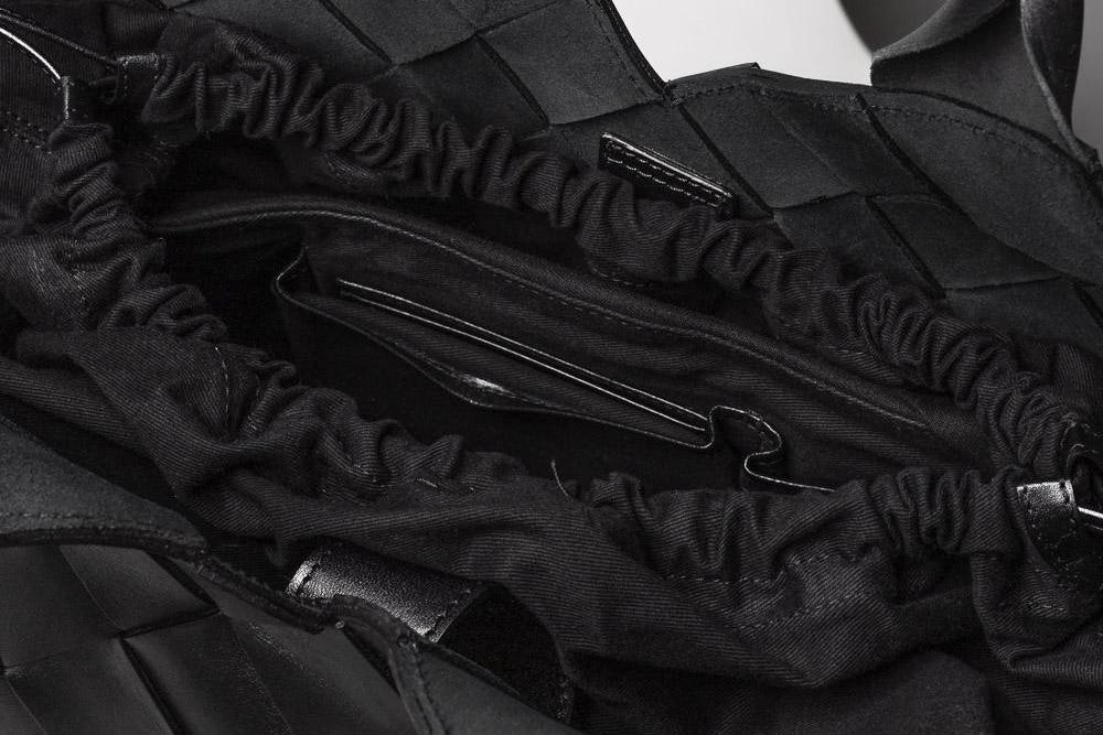 CALAJADE Ledershopper "MISU" L - schwarz