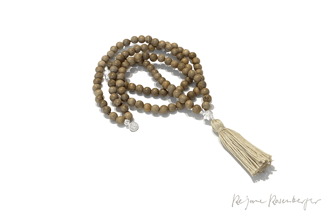 REJANE ROSENBERGER DESIGN rosewood mala "8mm" classic