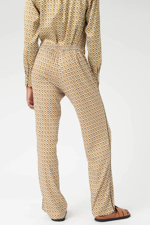 DEA KUDIBAL velvet pants "NEBRASKA" fern