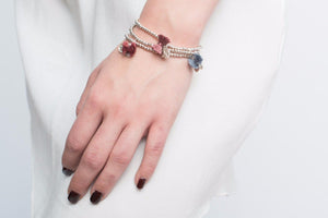 REJANE ROSENBERGER DESIGN Silberkugelarmband "Flower” - Réjane Rosenberger Design