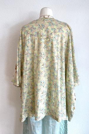 YVONNE S Baumwoll  T-Shirt "Tent" Flower puder (C)