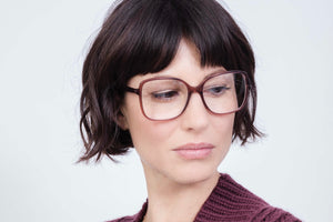 Lesebrille "Röm" bordeaux von Lese-Brille Andrea