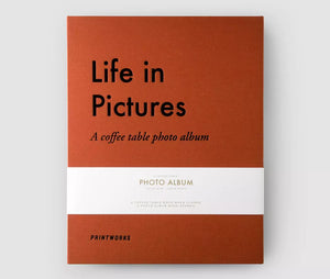 PRINTWORKS Fotoalbum "LIFE IN PICTURES" burnt orange