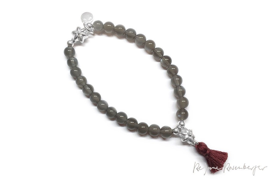 REJANE ROSENBERGER DESIGN Steinarmband "Classic" Variante Silber - Réjane Rosenberger Design