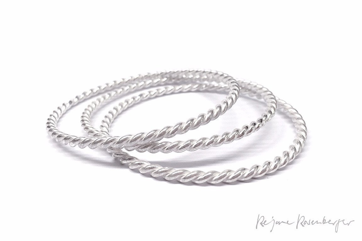 REJANE ROSENBERGER DESIGN Silberreif "Twist" - Réjane Rosenberger Design