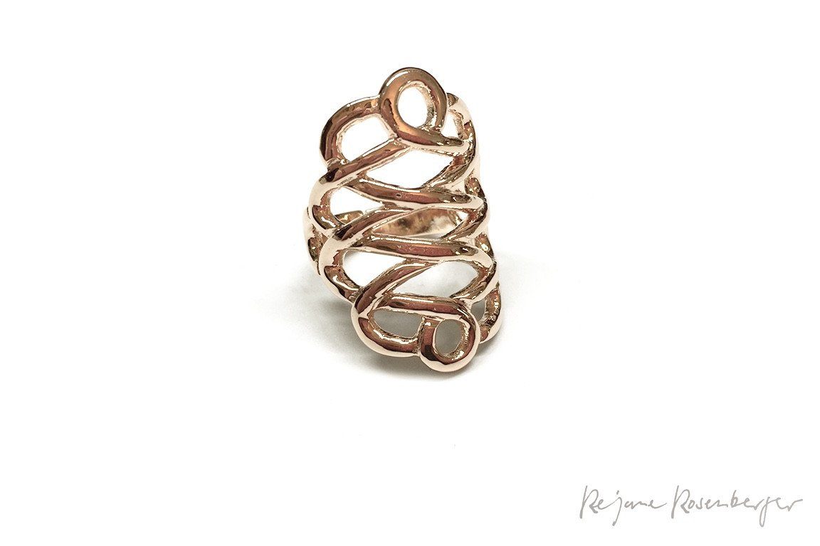 REJANE ROSENBERGER DESIGN Silberring "Infinity" - Réjane Rosenberger Design