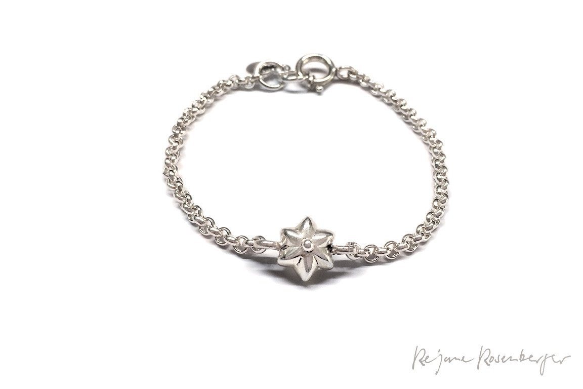 REJANE ROSENBERGER DESIGN Silberarmband "Lotos" - Réjane Rosenberger Design